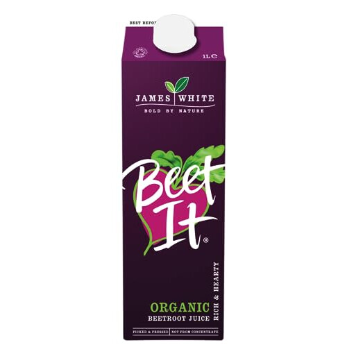 Beet It Organic Beetroot Juice (1 Litre x 8) Picked and Pressed