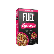 FUEL10K Fruit Loaded Chunky Granola, Protein Boosted & High in Fibre, 400 g (Pack of 6)
