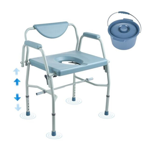 VEVOR Vevor WLKBSGYZD1009SMAXV0 100 lbs Commode Chair