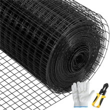 Vevor YXHJWHSBDDWC4TJ89V0 48 in. x 50 ft. Galvanized Steel Hardware Cloth, Black