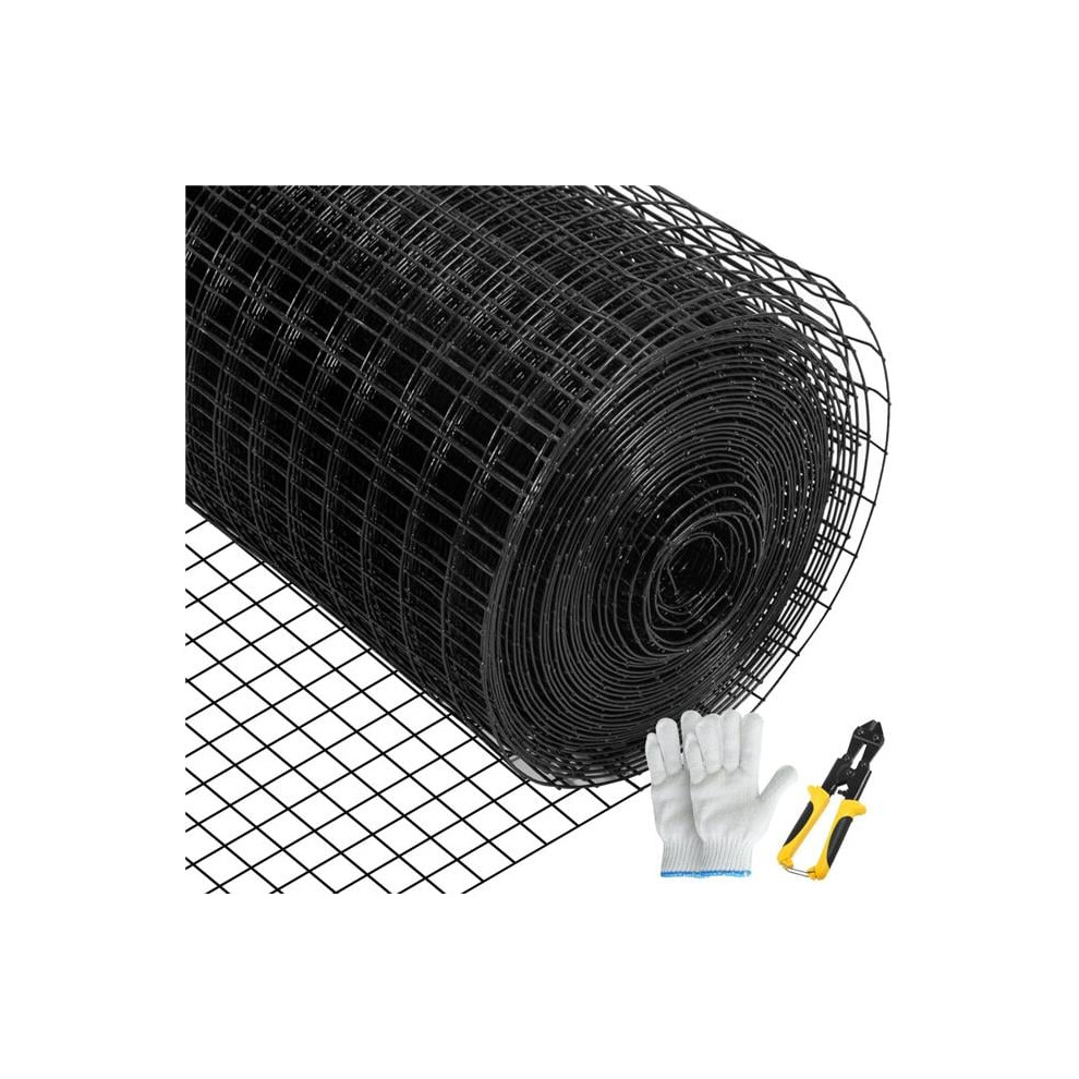 Vevor YXHJWHSBDDWC4TJ89V0 48 in. x 50 ft. Galvanized Steel Hardware Cloth, Black