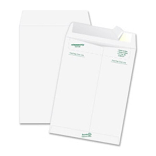 Quality Park Products  Tyvek Open-End Envelope- Plain- 9in.x12in.- White