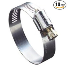 Ideal  0.43 - 1 in. 50 Series Hybrid-Gear Hose Clamp - Pack of 10