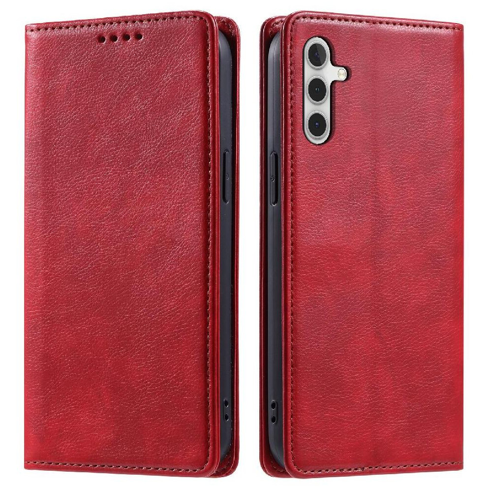 (Red) Slim Wallet Flip Case For Samsung Galaxy A05s Red 764549354375