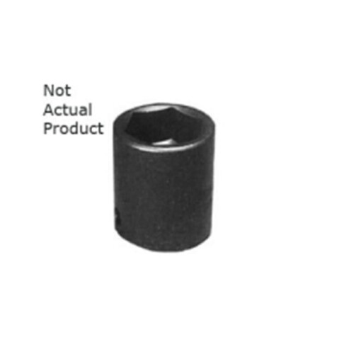 Keen 0.75 in. Drive Shallow 6 Point Impact Socket - 1.56 in.