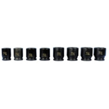 8 Piece 0.75 in. Drive 6 Point Standard Impact Socket Set