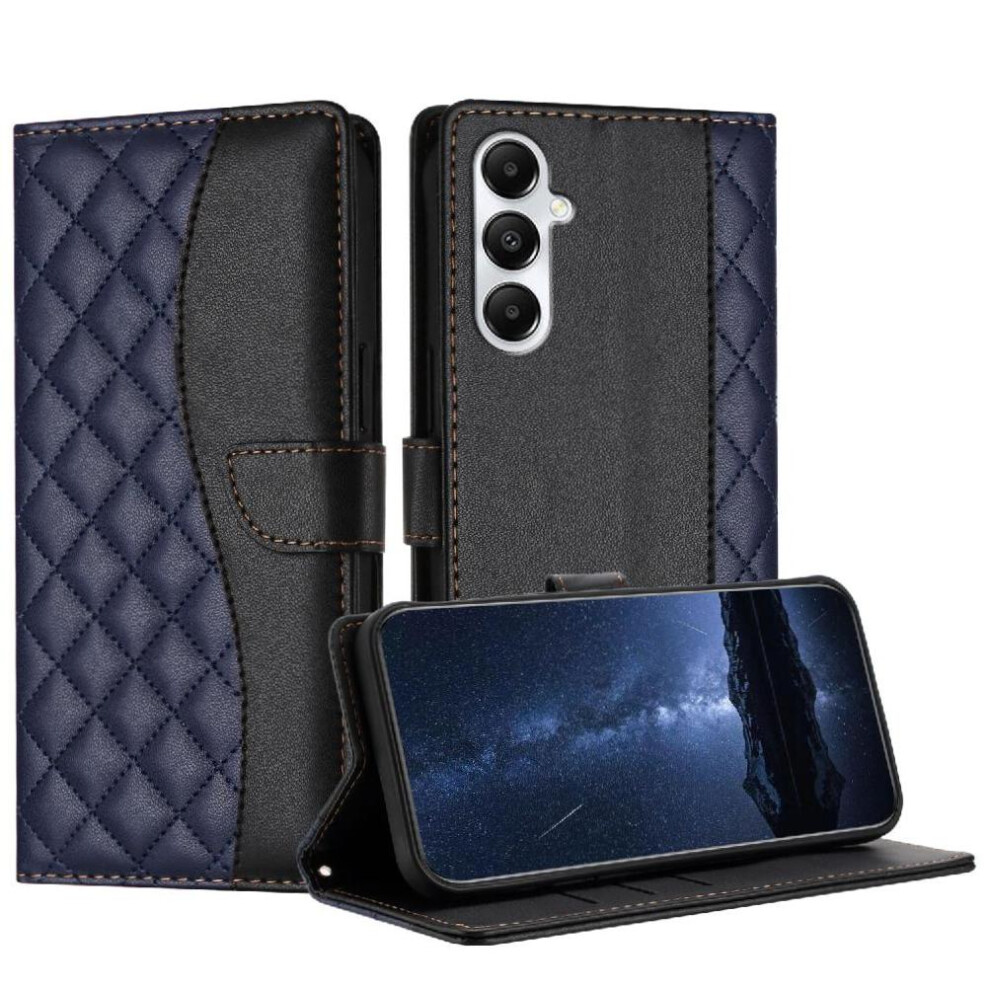 (Blue) Flip Case For Samsung Galaxy A05s Leather Wallet Blue 764549355051