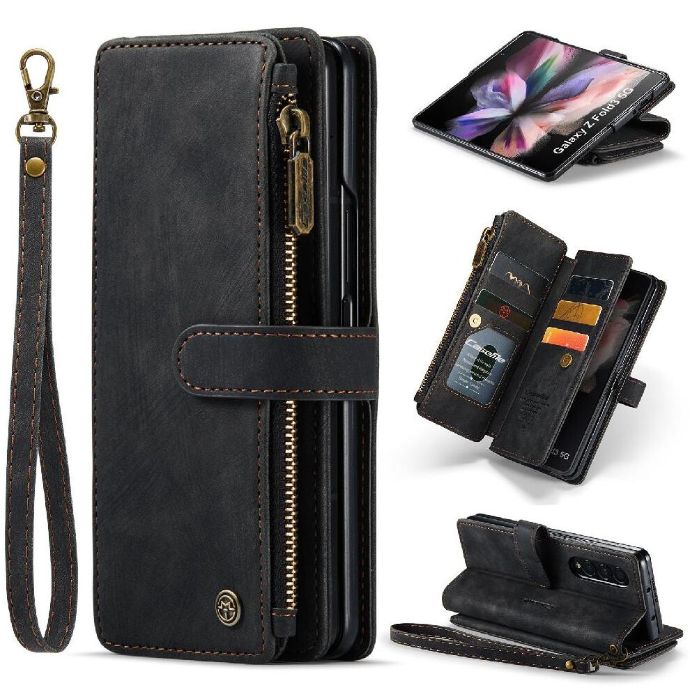(Black) Samsung Galaxy Z Fold3 5G Case By Caseme Black 764549356119