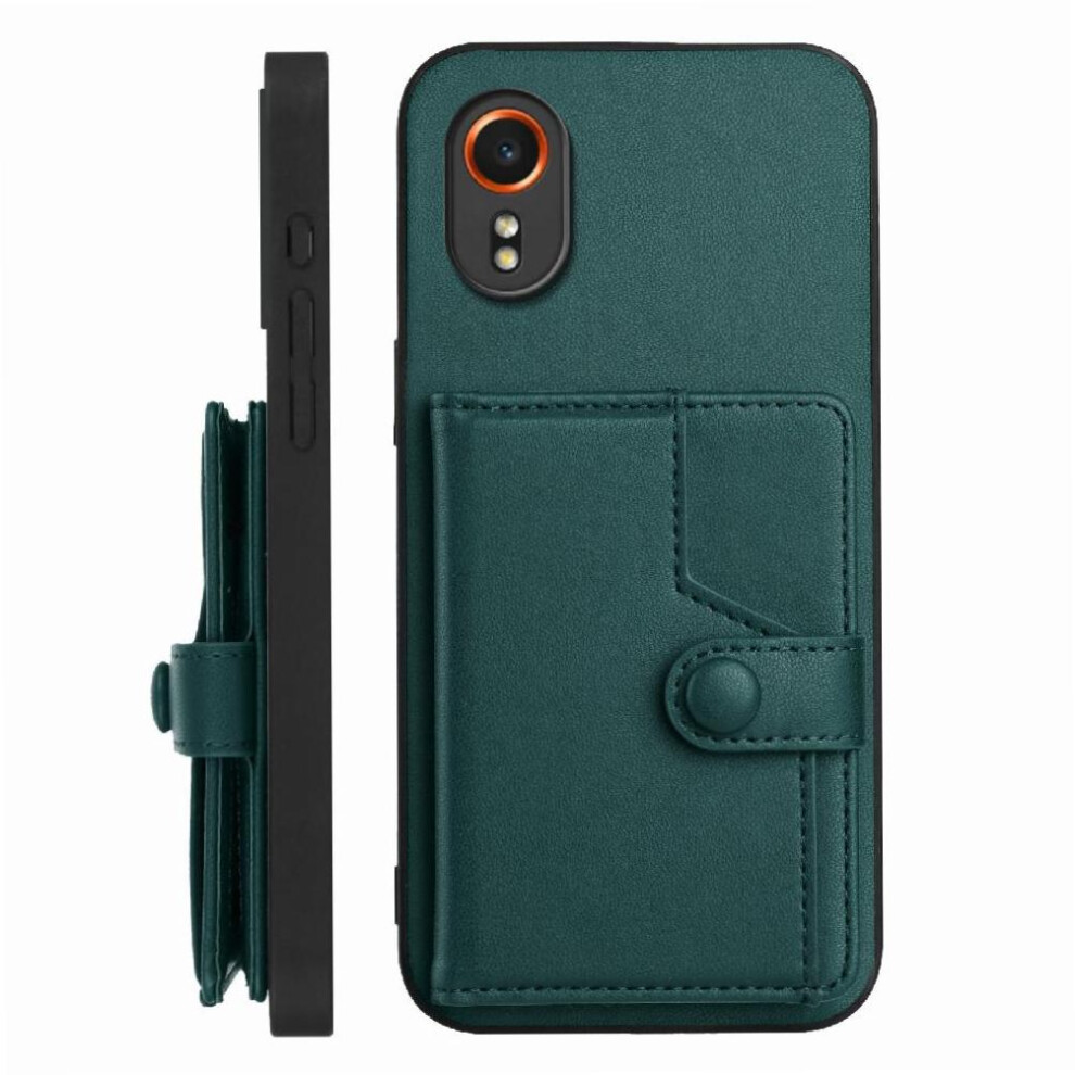 (Green) Samsung Galaxy Xcover 7 Case With Kickstand Green 764549357659