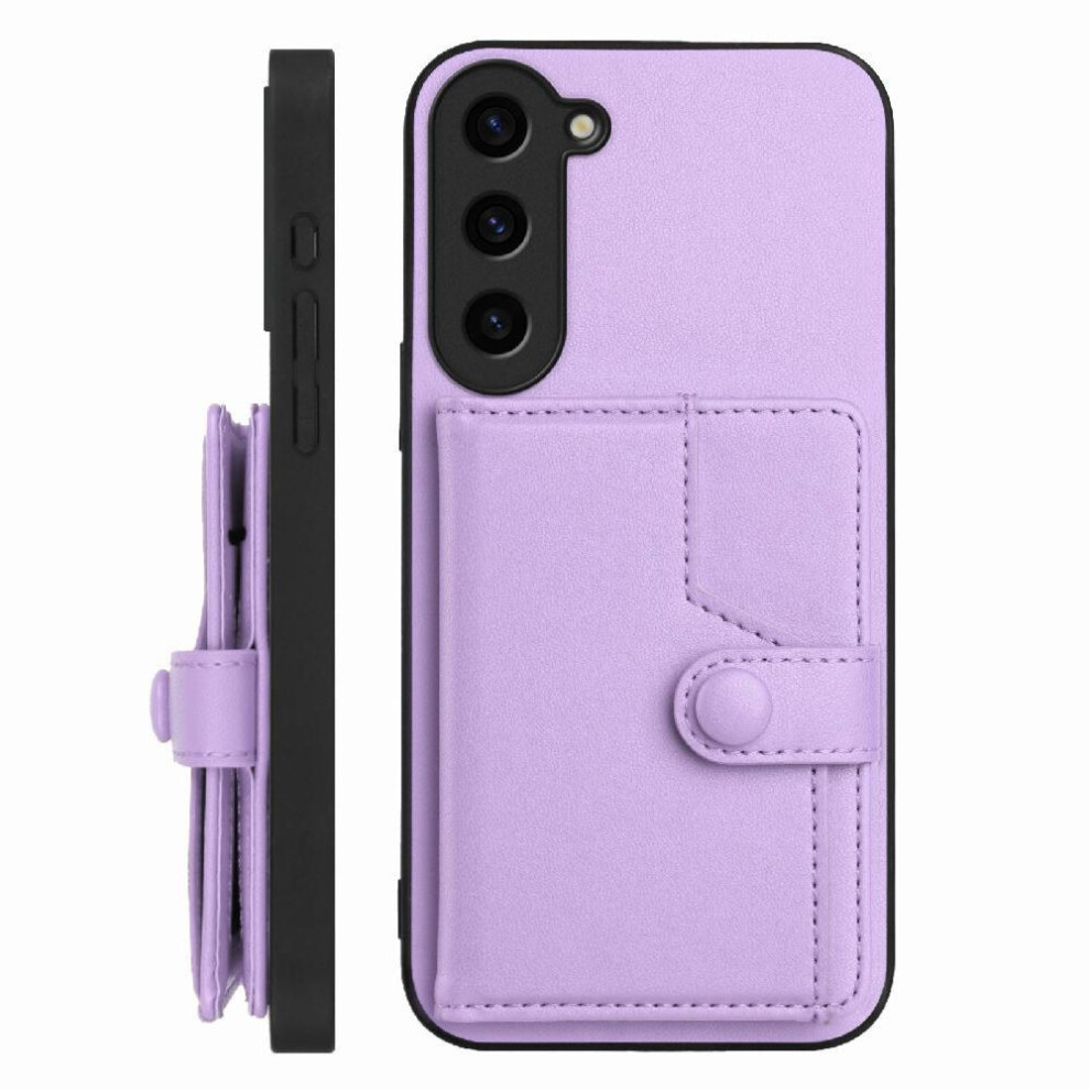 (Purple) 5G Samsung Galaxy S23 Plus Case Kickstand Purple 764549357888