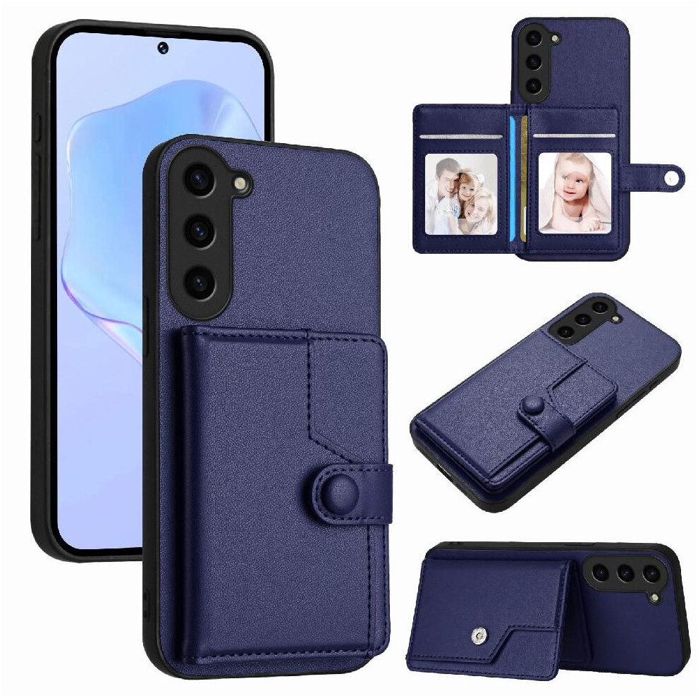 (Blue) 5G Samsung Galaxy S23 Plus Case Kickstand Blue 764549357864