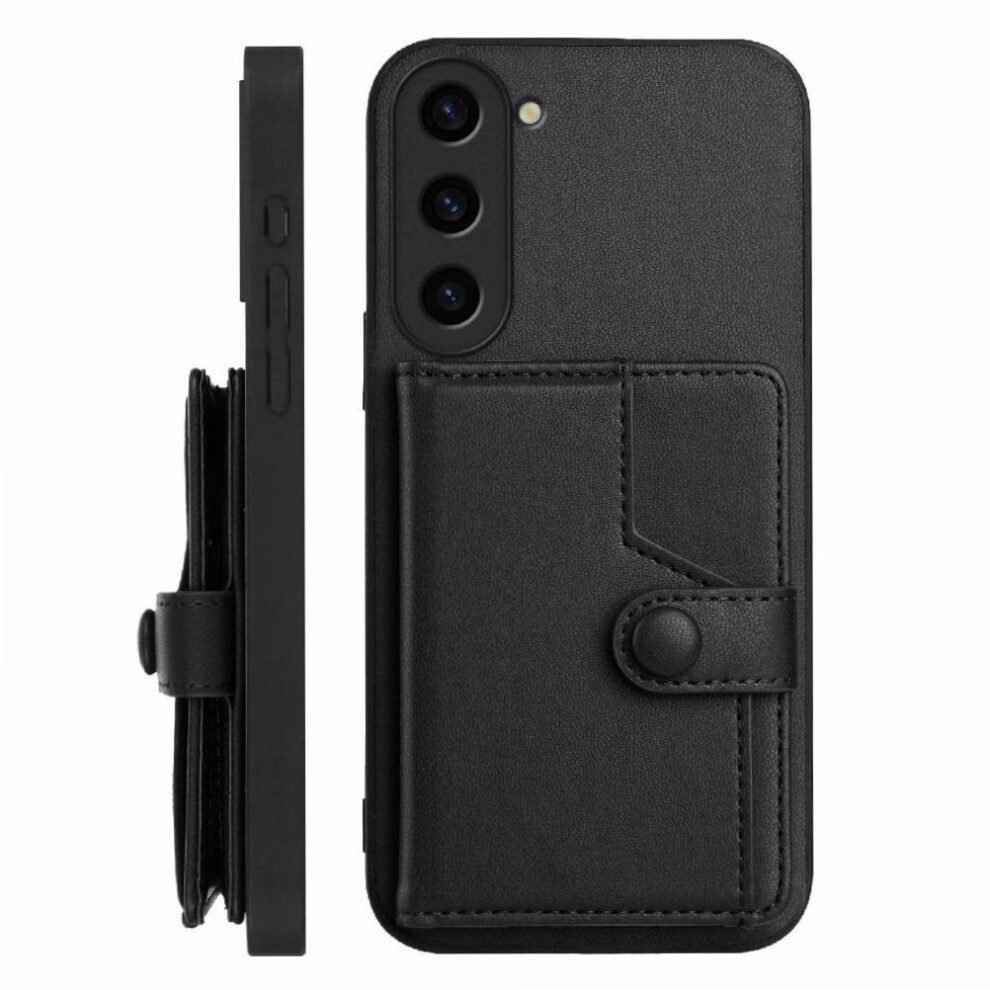 (Black) Samsung Galaxy S23 Case With 5G & Kickstand Black 764549357963