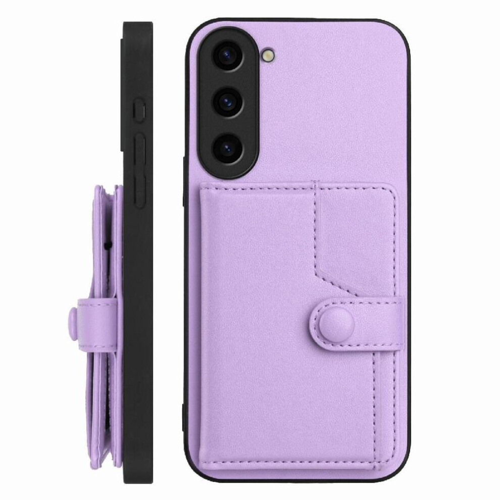 (Purple) Samsung Galaxy S23 Case With 5G & Kickstand Purple 764549358007