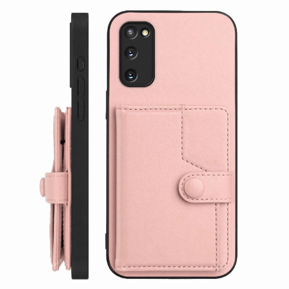 (Pink) Samsung Galaxy S20 Fe Case With Kickstand Pink 764549358113