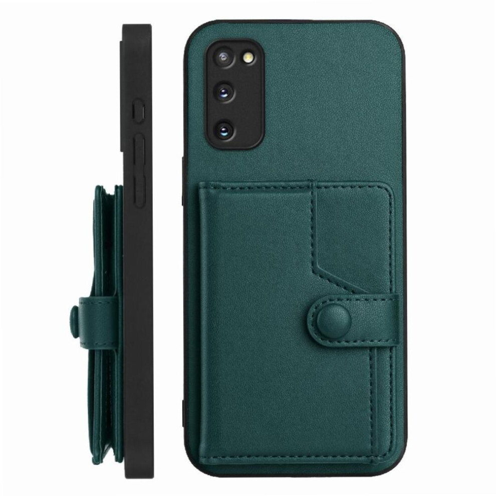 (Green) Samsung Galaxy S20 Fe Case With Kickstand Green 764549358137
