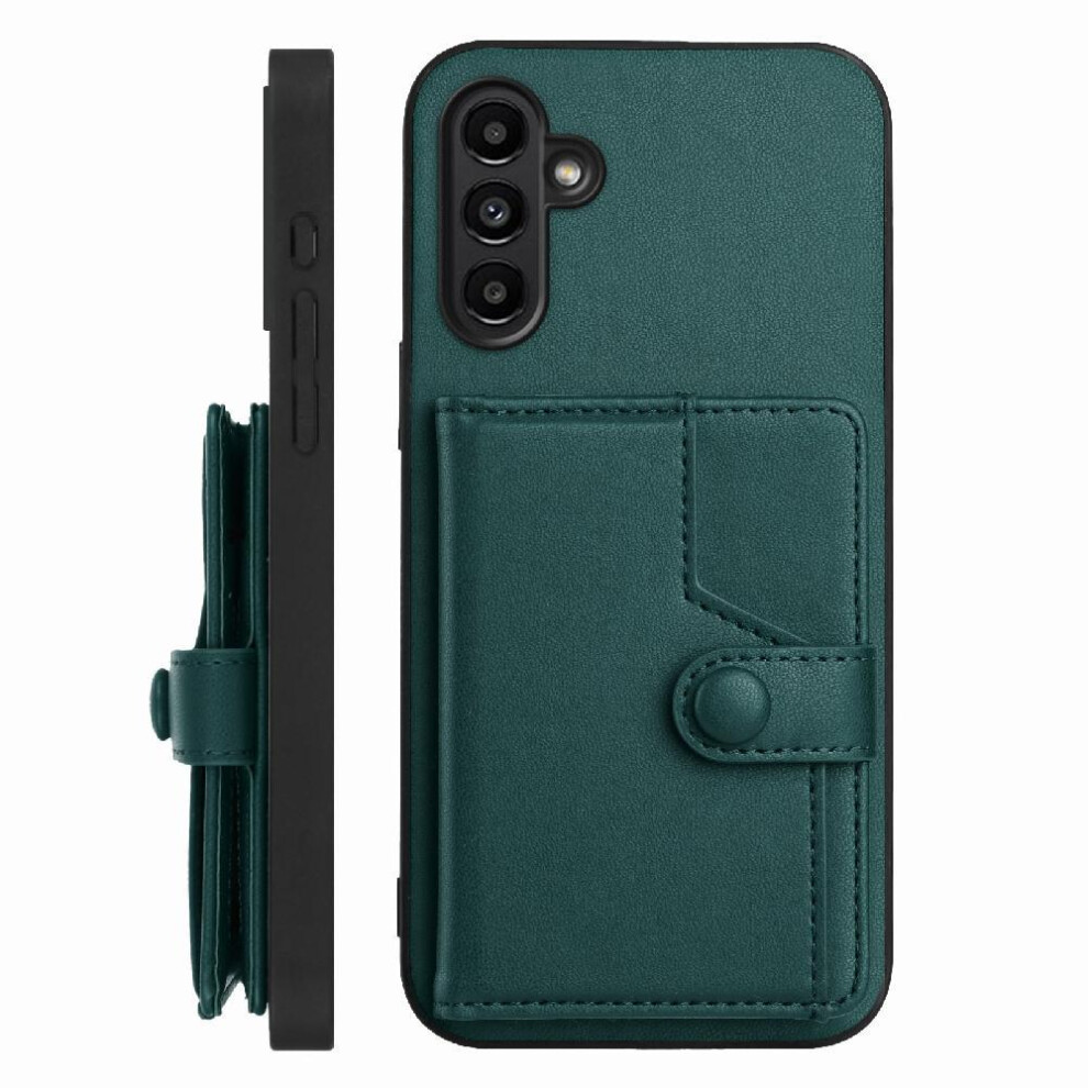 (Green) 5G Samsung Galaxy A13 Case Kickstand Function Green 764549358915