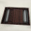 Outsunny Outsunny Foldable Outdoor Coffee Table, Steel Frame Rattan Side Table, Brown 7