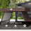 Outsunny Outsunny Foldable Outdoor Coffee Table, Steel Frame Rattan Side Table, Brown 4