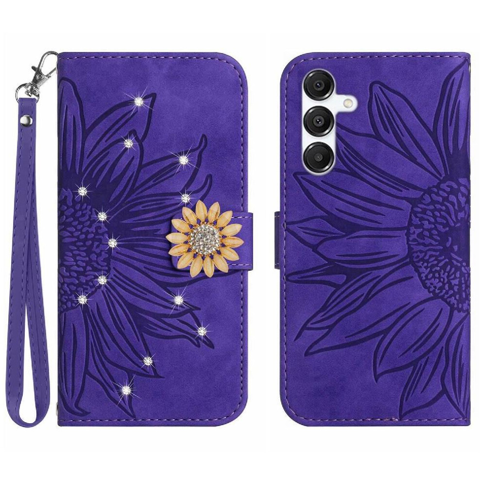 ( Violet) Samsung Galaxy A26 5G Leather Wallet Case Dark 764549359615