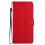 (Red) Samsung Galaxy A26 5g Leather Flip Wallet Case 5