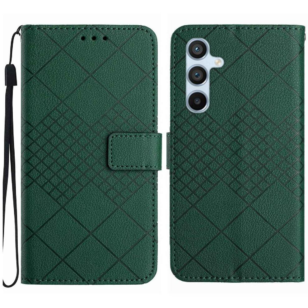 Gangxun (Green) Samsung Galaxy A26 5G Leather Flip Wallet Case Green