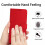 (Red) Samsung Galaxy A26 5g Leather Flip Wallet Case 8