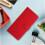 (Red) Samsung Galaxy A26 5g Leather Flip Wallet Case 6
