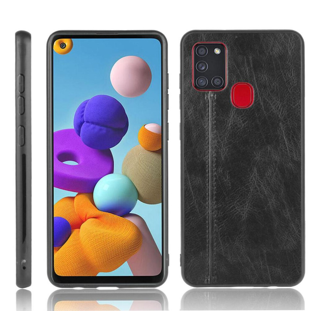 (Black) Slim Shockproof Case For Samsung Galaxy A21s Black 764549360833