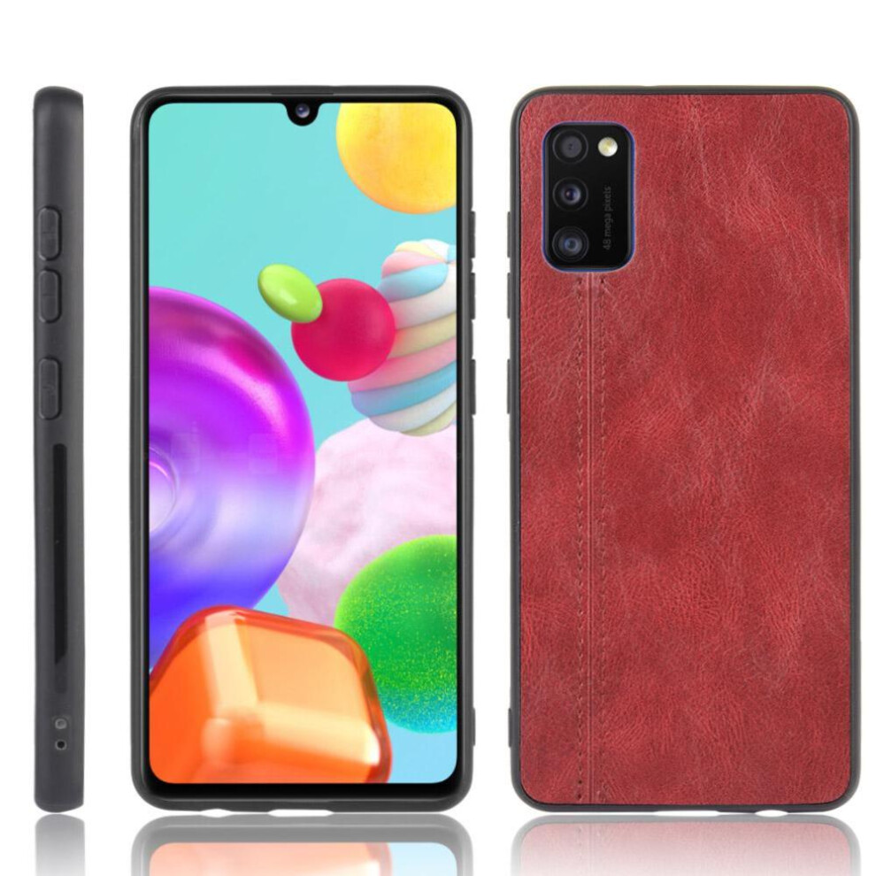 (Red) Lightweight Shockproof Case For Samsung Galaxy A41 Red 764549361205
