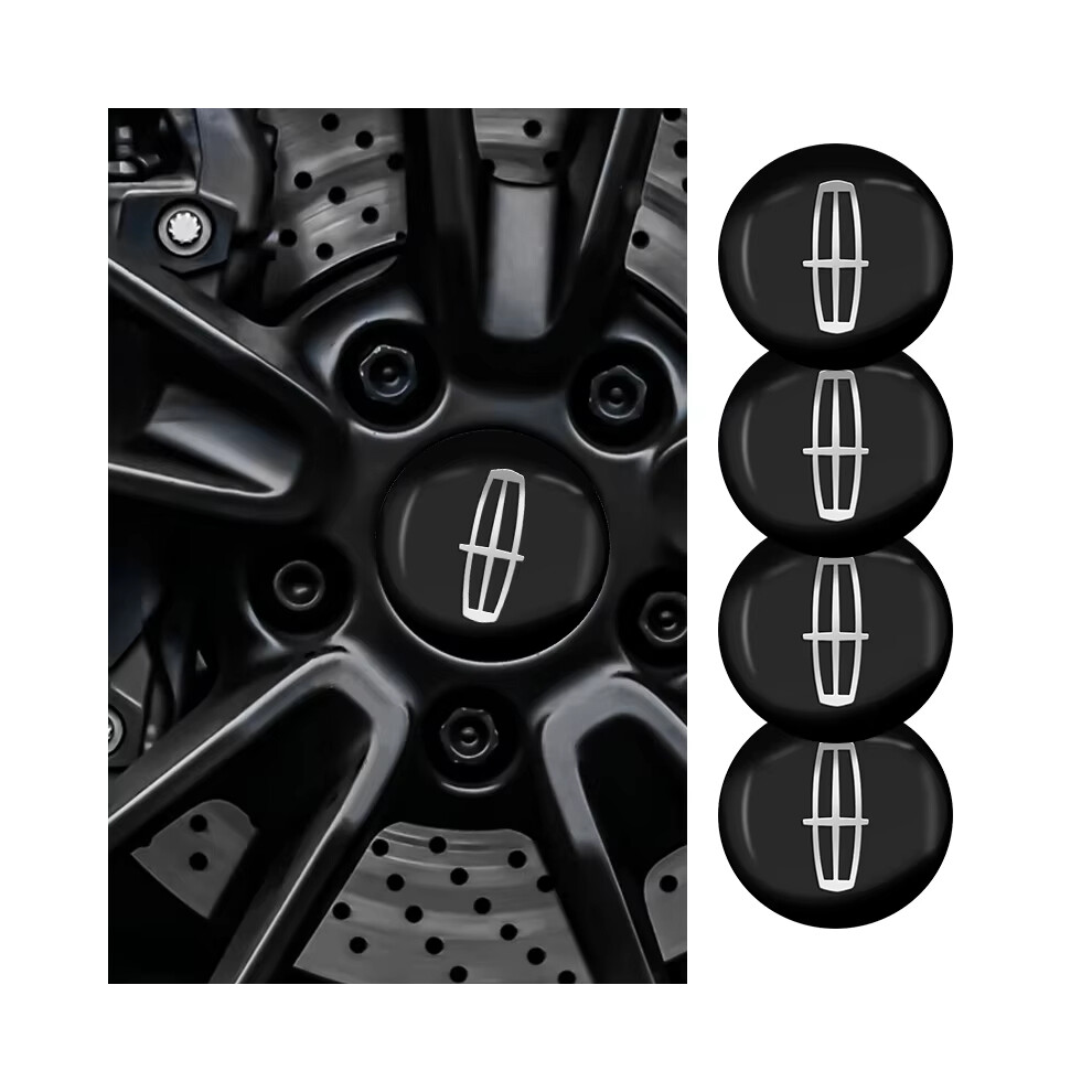 4Pcs Car Styling Wheel Hub Center Caps Stickers Rim Badge Cover For Lincoln Mondeo Mkz Mkx Aviator Navigator Continental Corsair 6923607145391