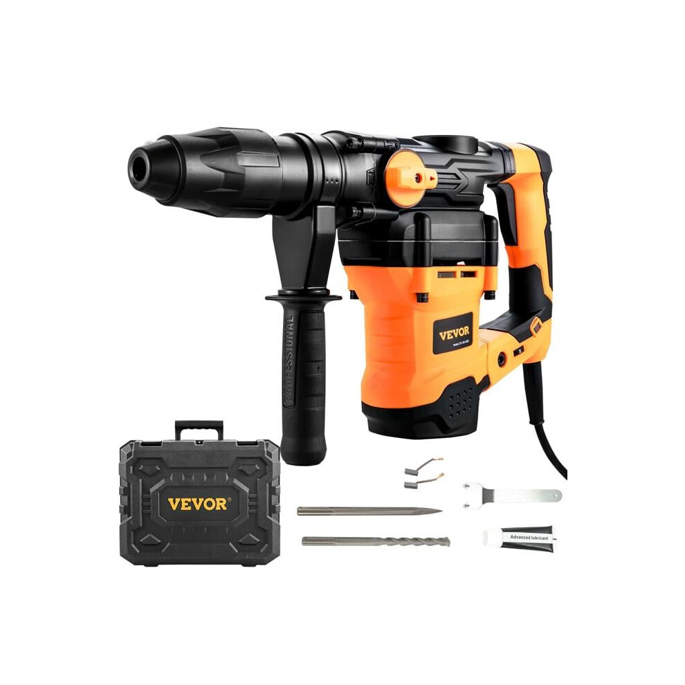 Vevor YSDCZXMSMC40MC1ZJV1 Rotary Hammer Corded Drills 1.56 in. 3 Modes SDS-MAX Chipping Hammers