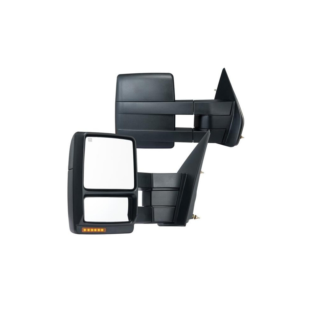 Vevor Qyjhzkftf150f9c68v9 Left & Right Towing Mirrors For 2004-2014 Ford F150, - Pack Of 2 Black