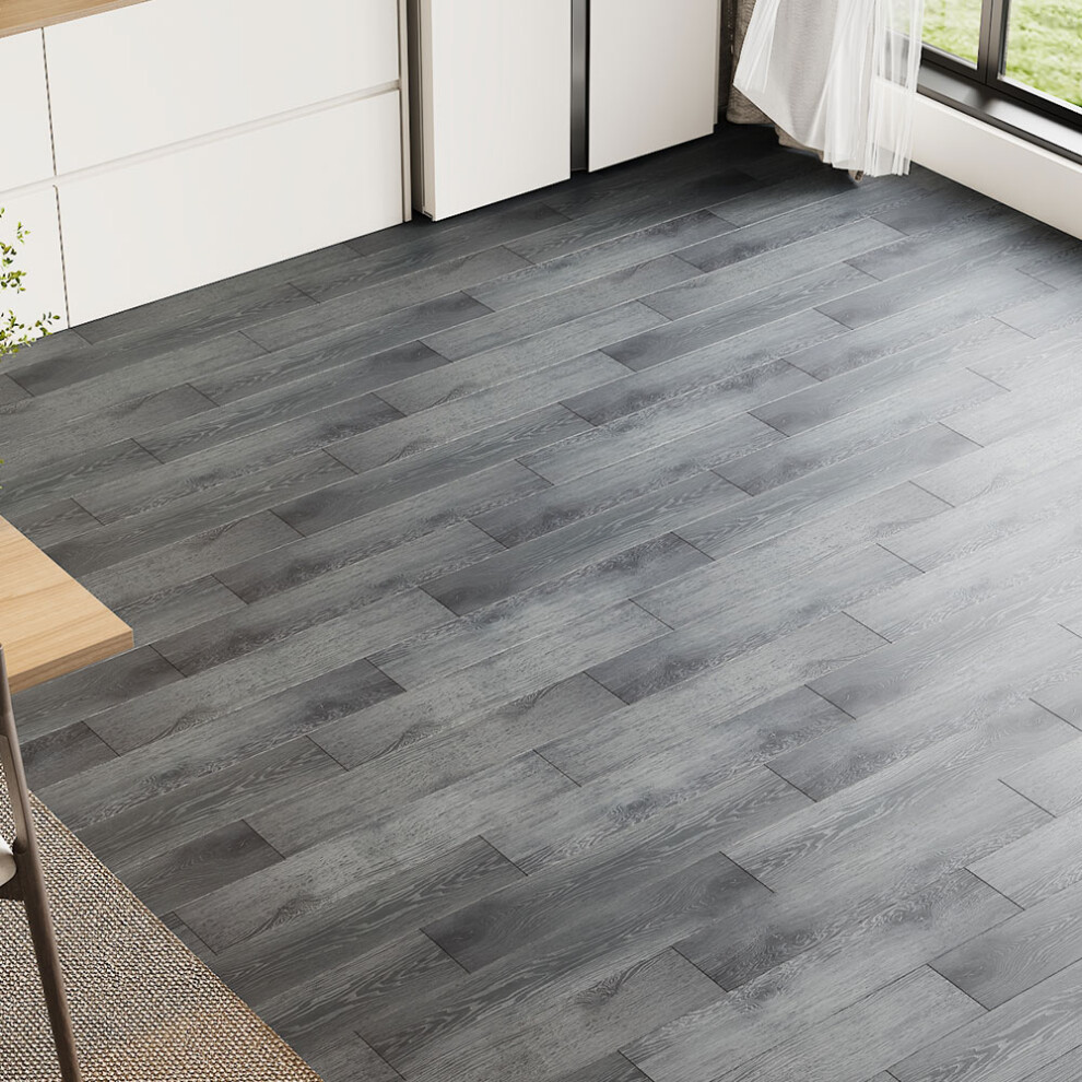 (#2) 36Pcs Modern Wood Grain PVC Flooring Tiles Sticker-image-OPC-PFZHKRX-NEW