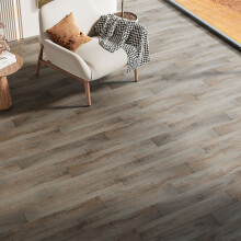(#8) 36Pcs Modern Wood Grain PVC Flooring Tiles Sticker