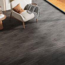 (#13) 36Pcs Modern Wood Grain PVC Flooring Tiles Sticker