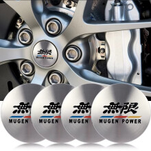 4pcs 56mm Wheel Center Cover Stickers Hub Cap Sticker Auto Accessorie For Honda MUGEN POWER INSPIRE CR-Z Type R VTEC CITY CIVIC