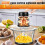 300W Electric Food Chopper Vegetable Chopper Mini Processor Blender Vegetable Onion Cutter Dicer Kitchen 11