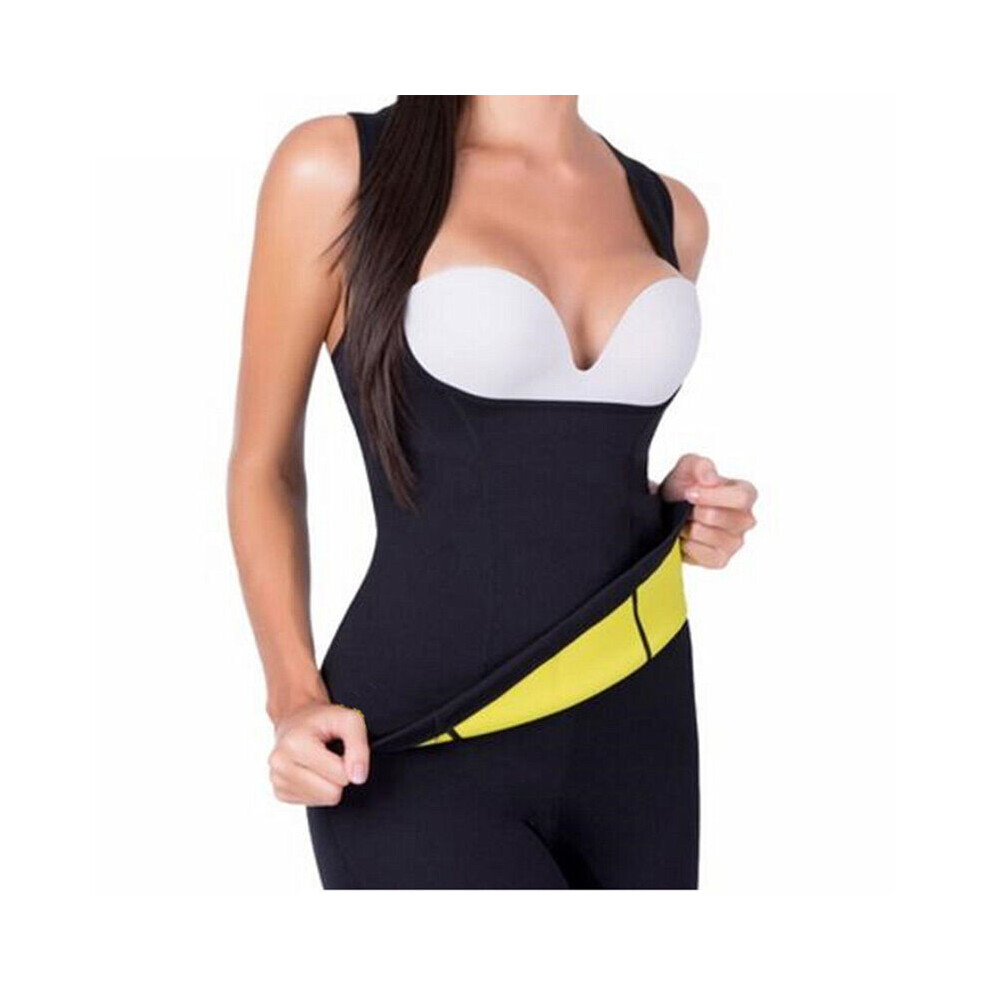 Sauna Sweat Hot Body Shaper Vest for Women - Neoprene Thermo Waist Trainer, Slimming Shapewear