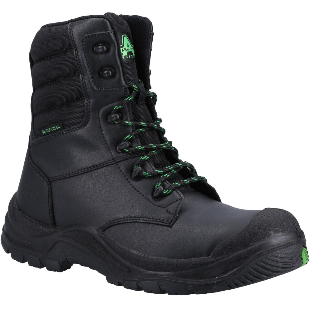 (Black, 4 (Adults')) Amblers Safety 503 Leather Black Safety Boots 5038601080522