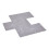 Living And Home (#2) 16Pcs Grey Stone Effect PVC Flooring Tiles 4