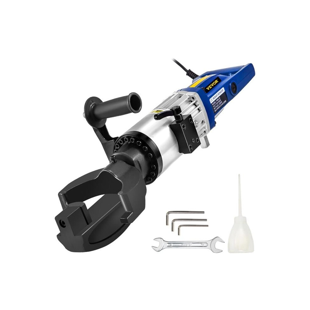 Vevor STGJWQJXDYSD22M11V1 Electric Hydraulic Rebar Bender, 1.2 KW 0.9 inch 22 mm Hand Held Rebar Bender 110 V Portable Electric Rebar Bender