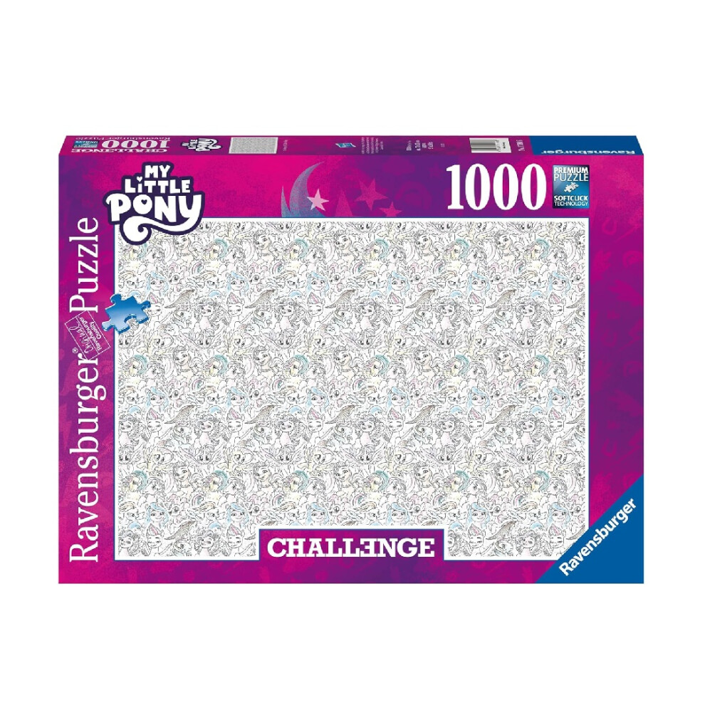 Ravensburger Challenge My Little Pony 1000 Piece Jigsaw Puzzle