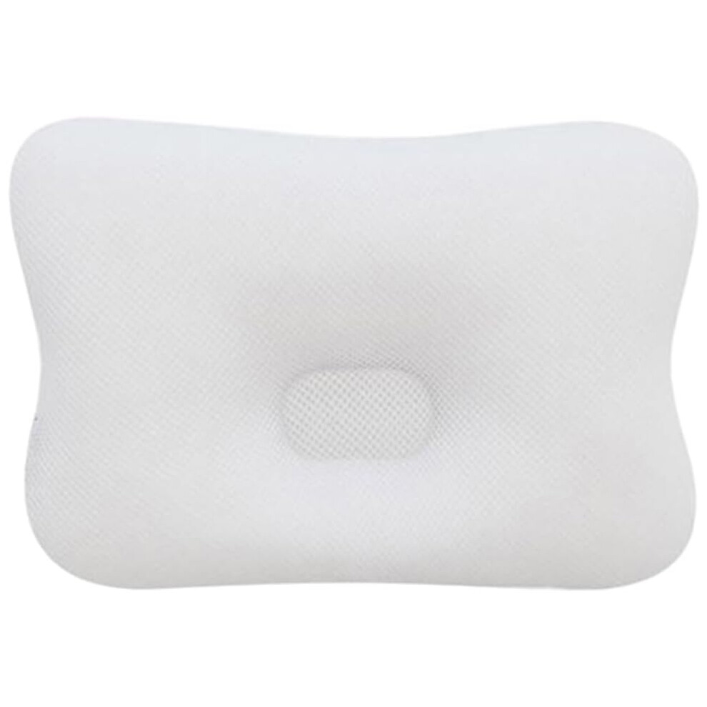 Baby Pillows for Sleeping Infant Pillow Wedge Baby Head Shaping Pillow Anti-Eccentric Prevent Flat Head Support Neck Pillow White