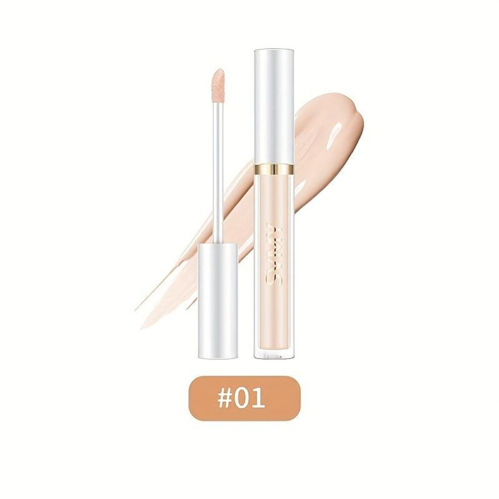 (1# Ivory White) All-skin Matte Concealer Stick, Waterproof, Long-wearing, Medical Coverage With Precision Brush For Flawless Contouring