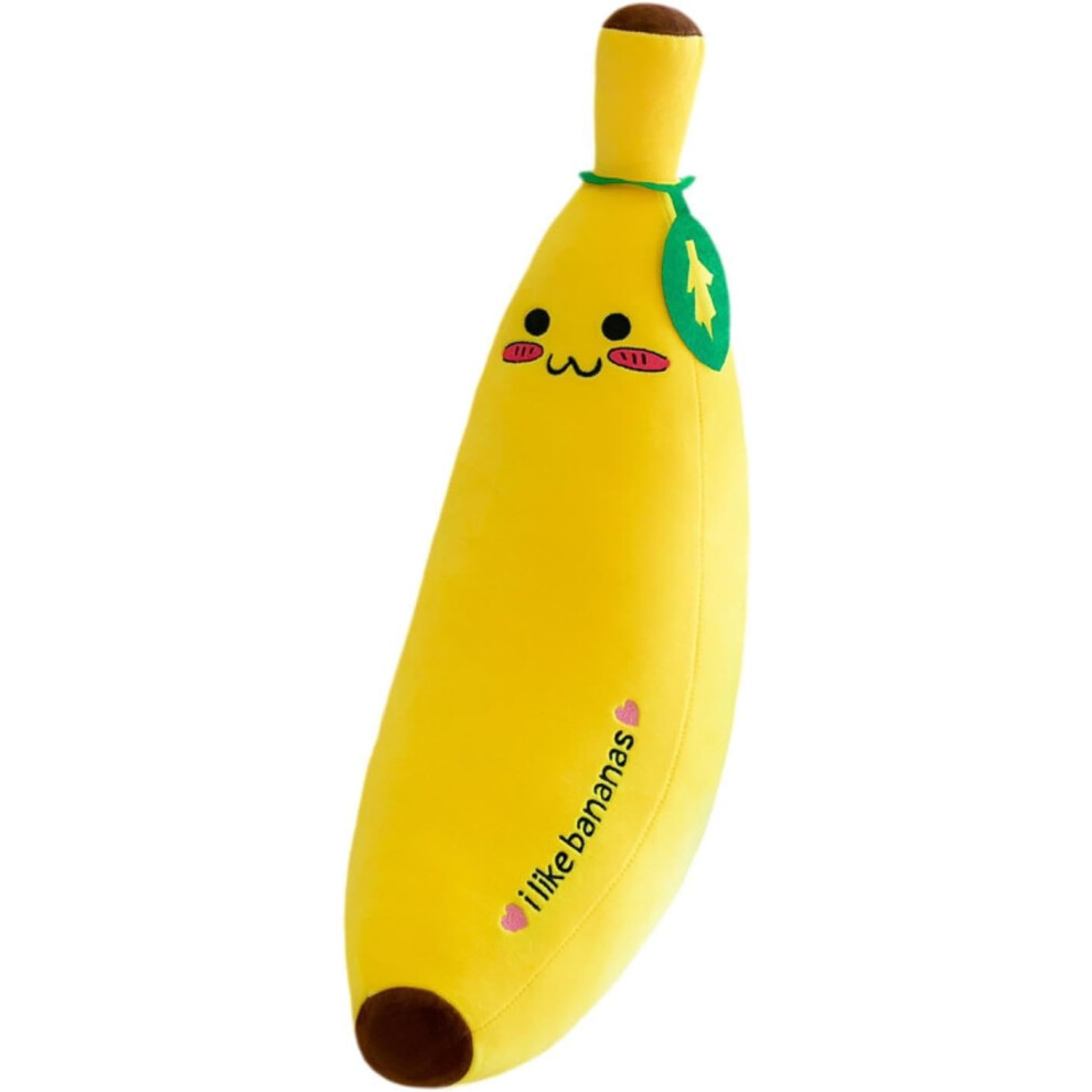 (35cm Cute) Banana Pillow, Plush Banana Toy, Fruit Plush, Cuddly Toy, Banana Stuffed Animal, Cute Fruit Toy for Birthday Boys And Girls