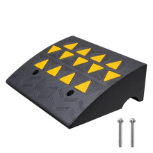 Vevor SJDLYPDGB1197GOBVV0 6 in. 15 Ton Rise Height Sidewalk Rubber Curb Ramp