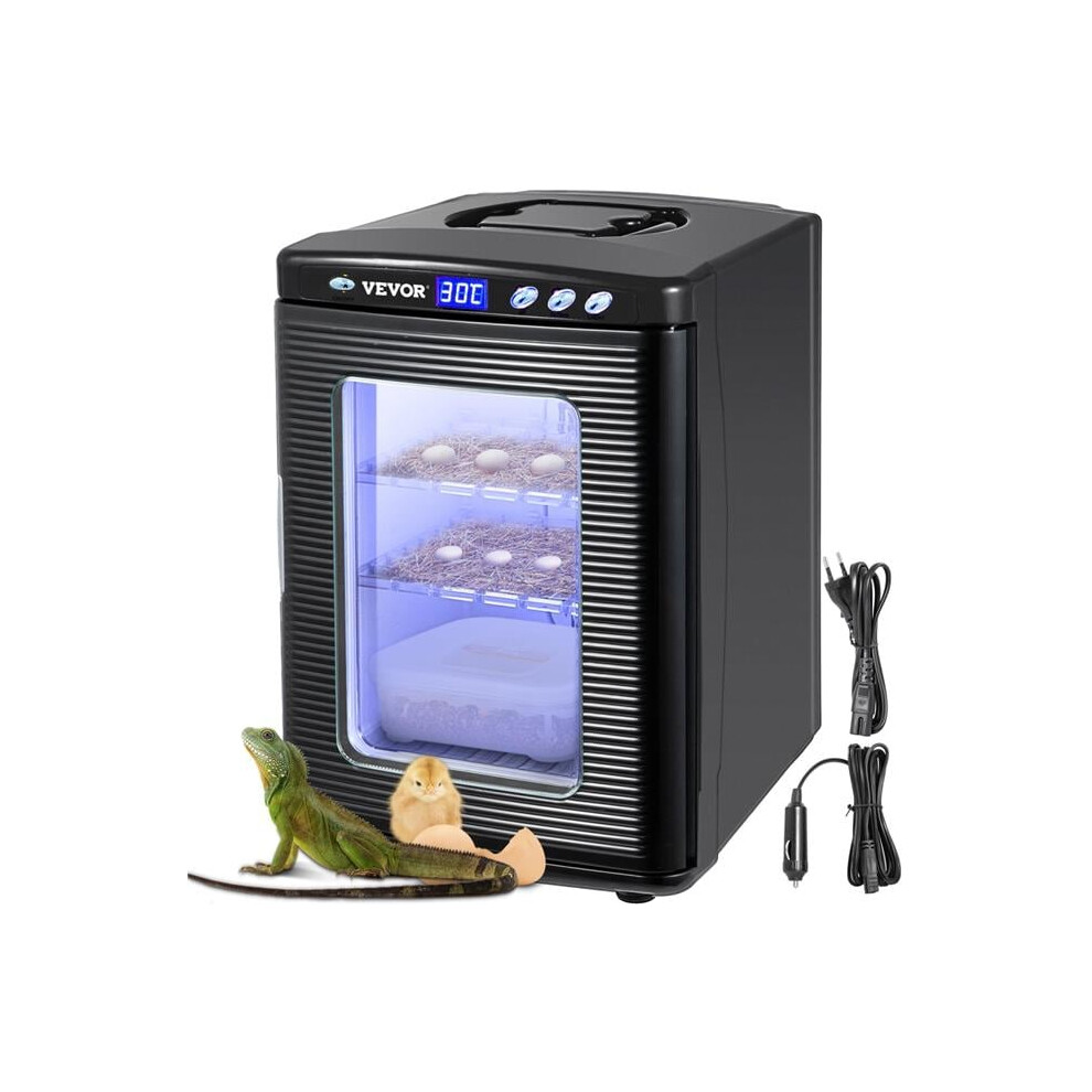 Vevor FHQ25LHSFYQ5-6D01V1 25 Liter Scientific Lab Digital Incubator, Black