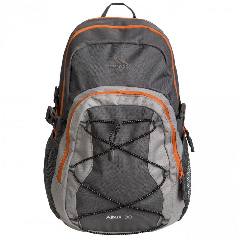 (One Size, Flint) Trespass Albus 30 Litre Casual Rucksack/Backpack
