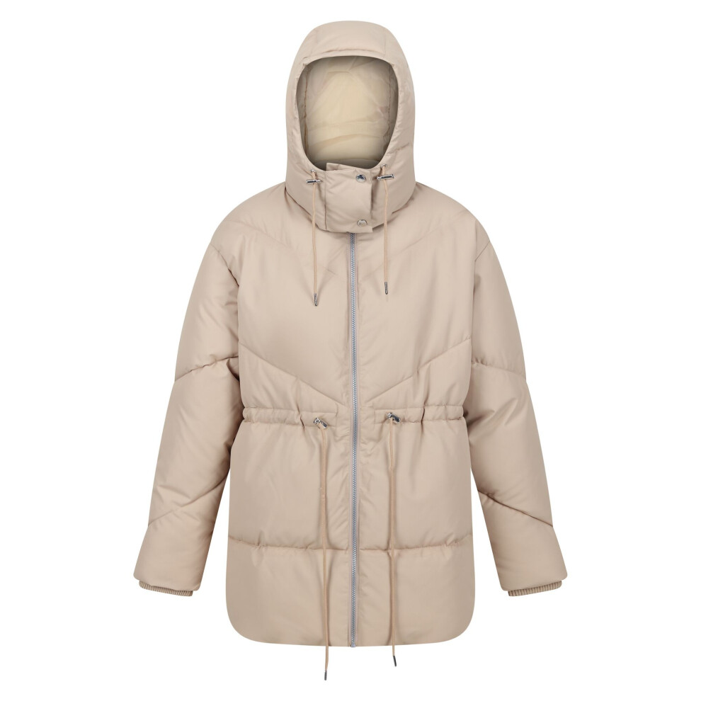 (12 UK, Barleycorn) Regatta Womens/Ladies Rurie Baffled Padded Jacket