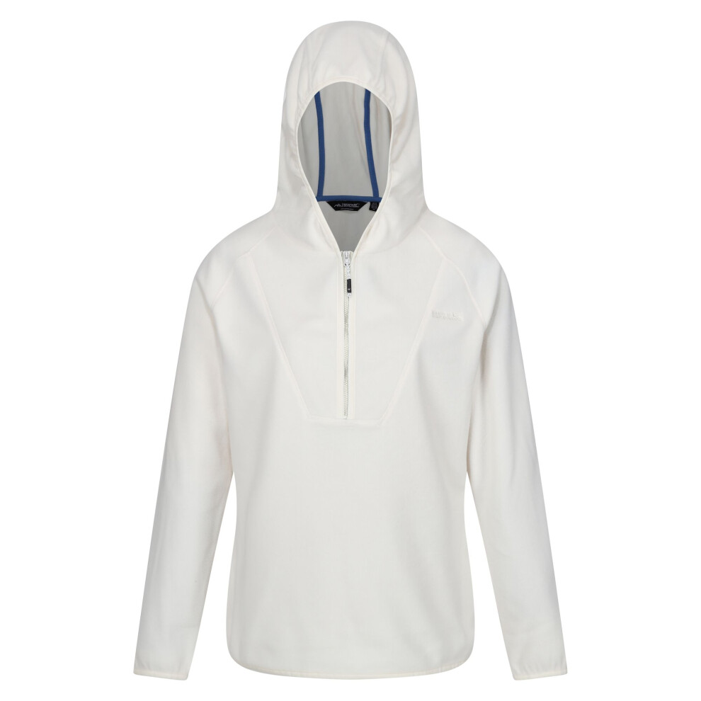 (10 UK, Polar Bear) Regatta Womens/Ladies Warriewood Microfleece Half Zip Hoodie